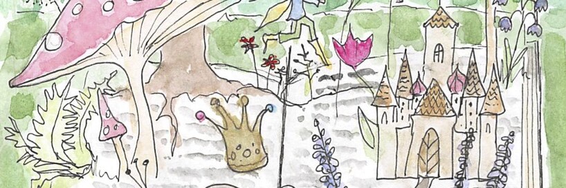 Zeichnung Marchenwelt